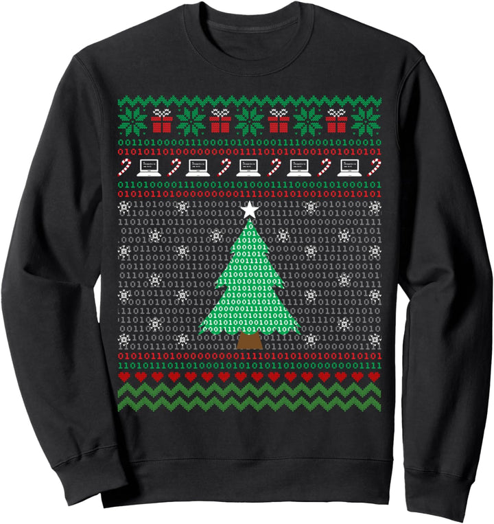 Coder Ugly Christmas Sweater Gift for Coders Sweatshirt