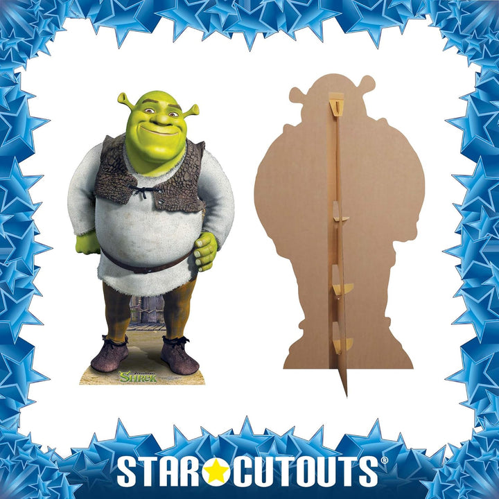Star cutouts STSC785 Shrek Pappaufsteller in Lebensgrösse, Einfarbig, Lifesize