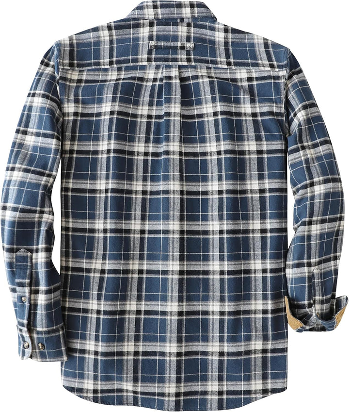 Dubinik® Flanellhemd Herren Button Down Kariert Baumwollhemd Freizeithemd Hemd Herren Langarm mit Zw