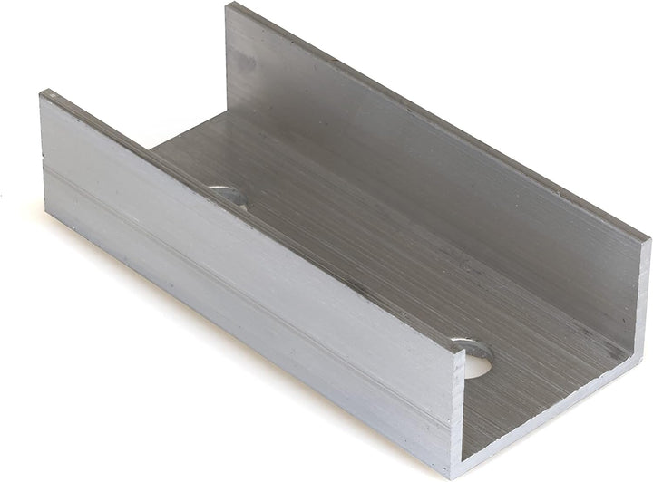 NAKA Aluminium C-Profilverbinder PV Solarpanelen 8 Stück | Photovoltaik Solarmodul Schienenverbinder