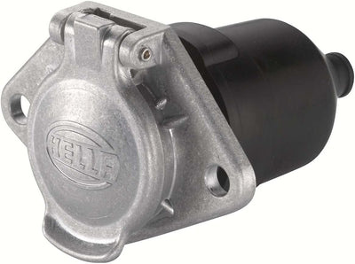 HELLA 8JB 003 833-011 Steckdose - 24V - 7-polig - Stecker: Flachstecker - Metall - DIN/ISO: 1185 7 -