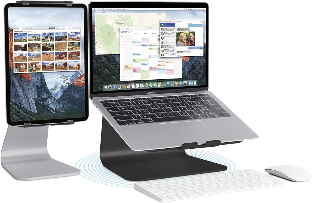 Rain Design mStand360 Ständer für MacBook - MacBook Pro - Laptopständer Schwarz mStand360 Schwarz, m