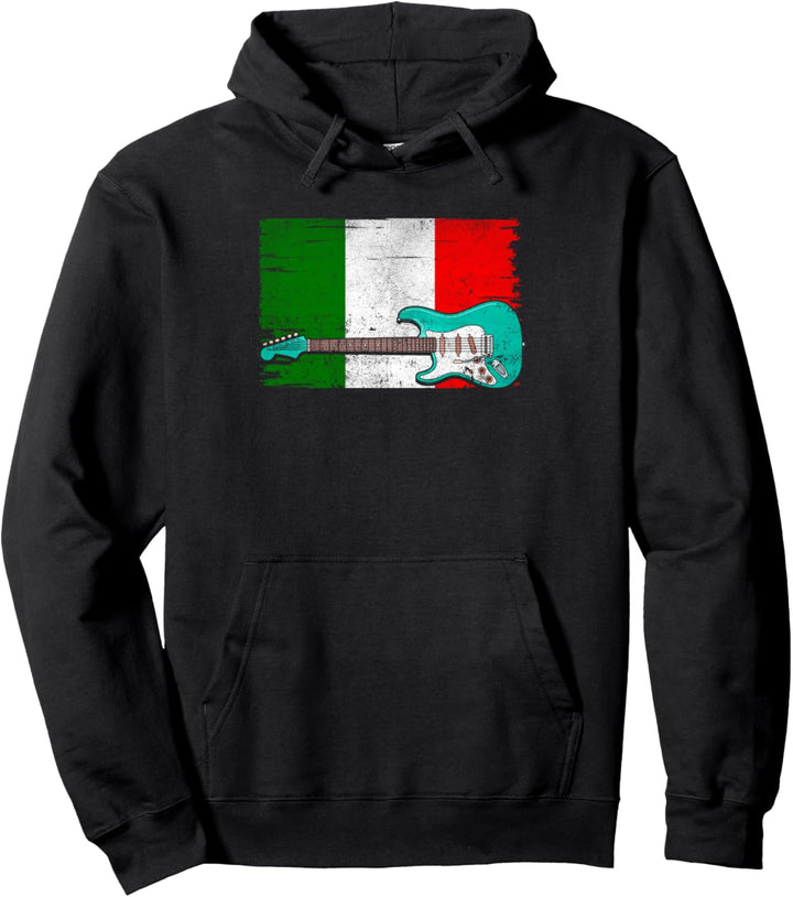 Geschenk für Gitarrenspieler Gitarre Gitarristen Vintage Pullover Hoodie