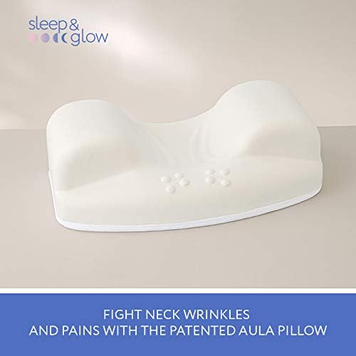 Sleep&Glow Anti-Aging-Aula- Kissen - Gesunder Schlaf auf dem Rücken - Hilft bei der Rehabilitation n