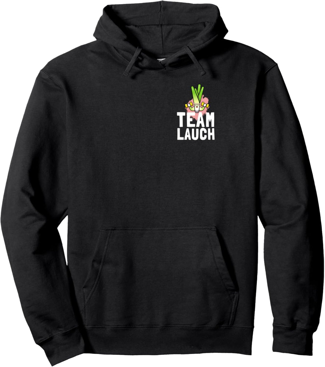 lustiges Fitness Kraftsport Gewichtheber Lauch Pullover Hoodie