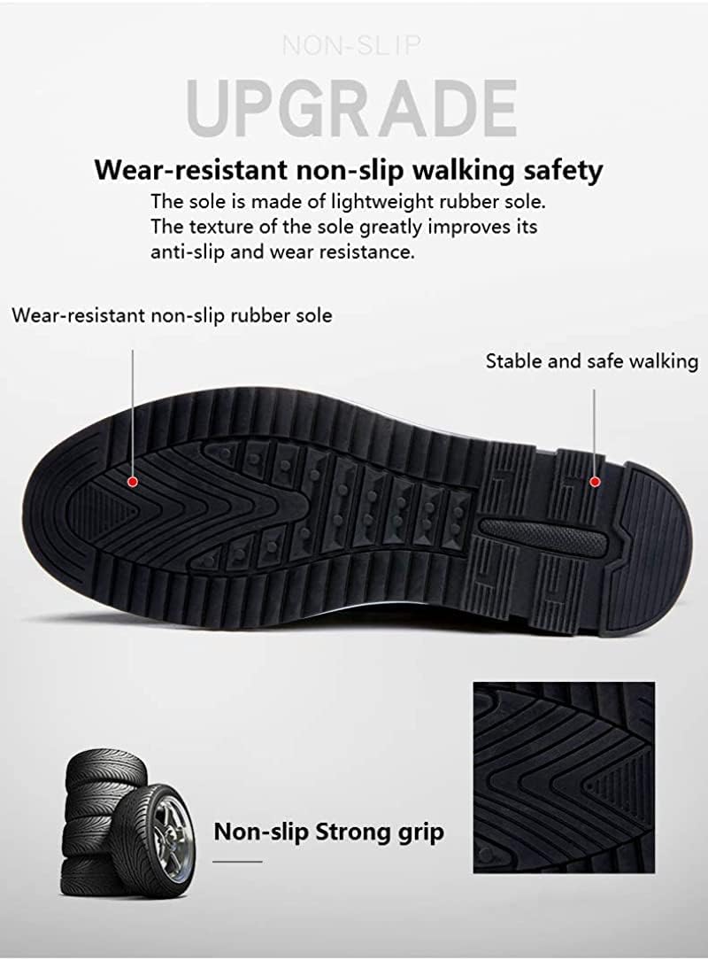 Asifn Herren Mokassins Herren Halbschuhe Klassischer Anzugschuhe Loafer Slipper Rutsch Atmungsaktive