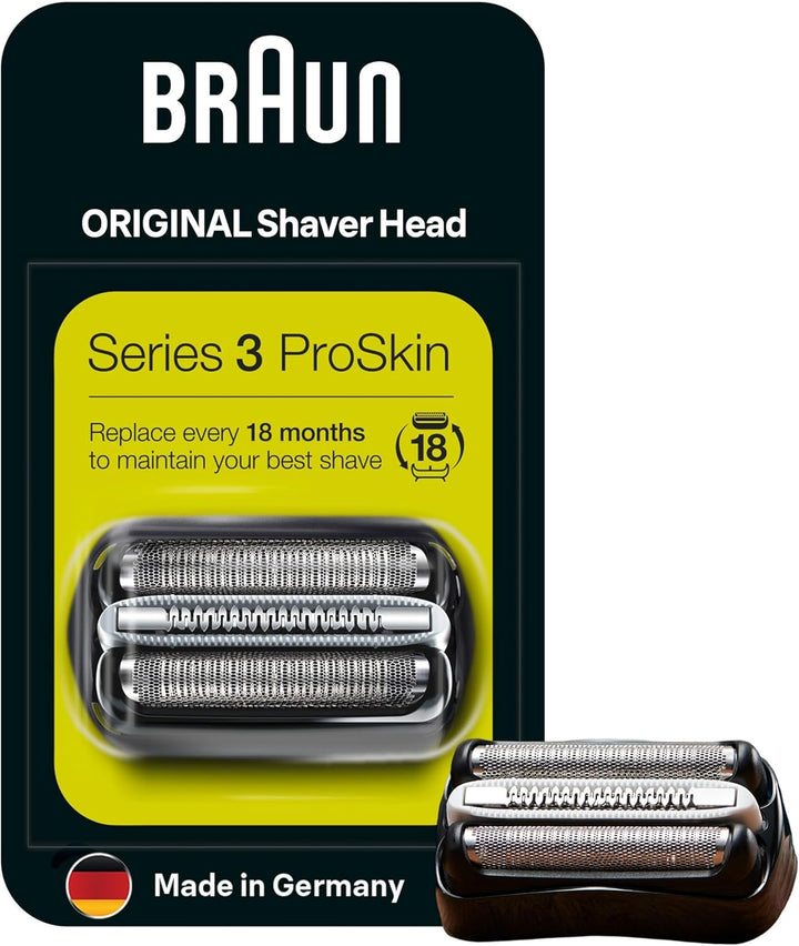 Braun Series 3 Scherkopf, Elektrorasierer, Ersatzscherteil kompatibel mit Rasierer Herren Series 3 P