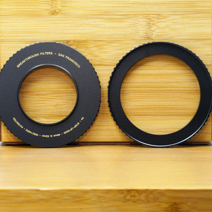 Breakthrough Photography Step-Up Objektiv-Adapterring für Filter, 67 mm auf 82 mm, aus CNC-gefrästem