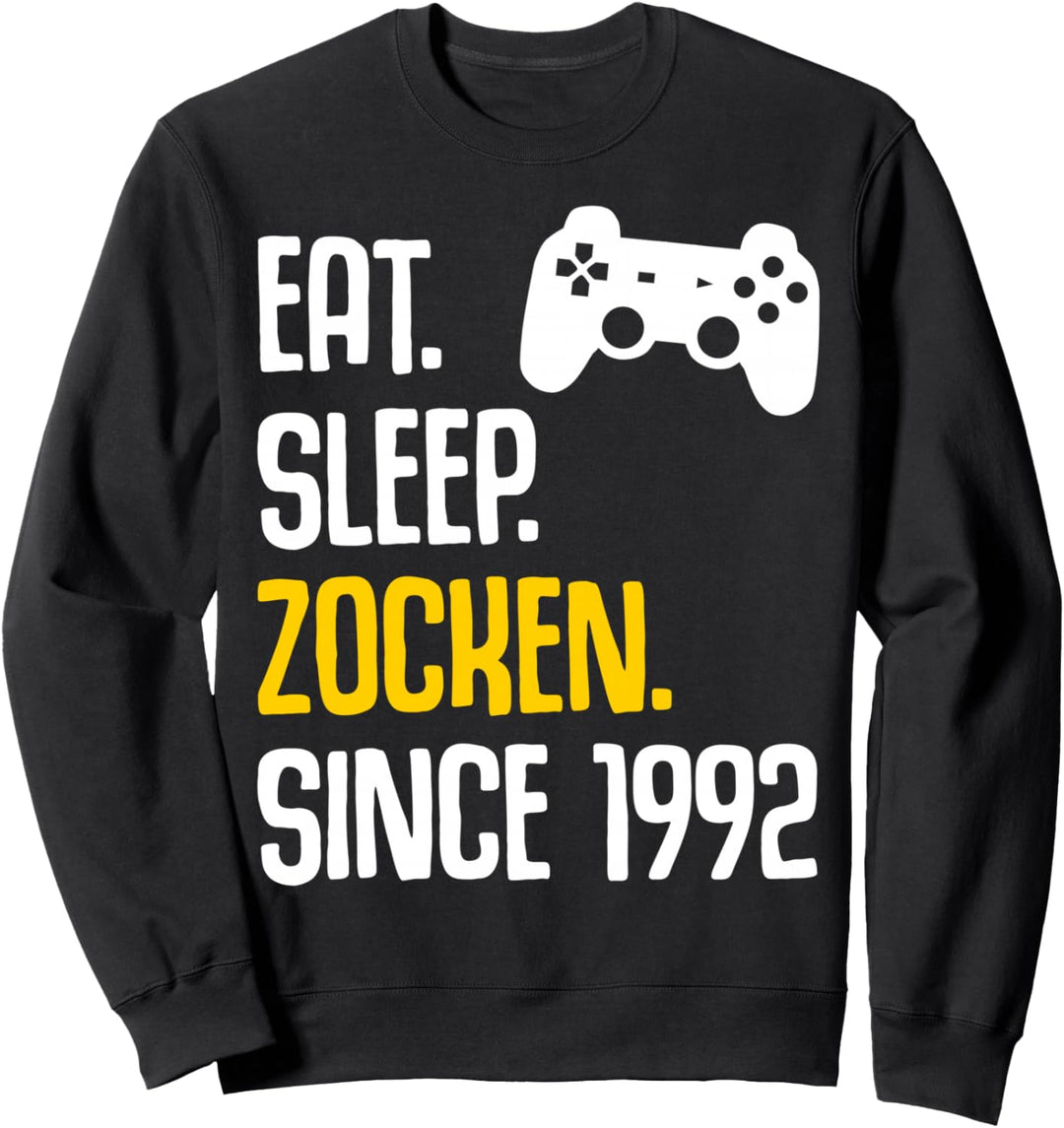 32. Geburtstag Mann Frau 32 Jahre 1992 Deko Lustig Geschenk Sweatshirt