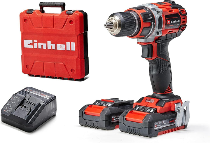 Einhell Professional Akku-Bohrschrauber TP-CD 18/50 Li BL Kit Power X-Change (18 V, Brushless, 50 Nm