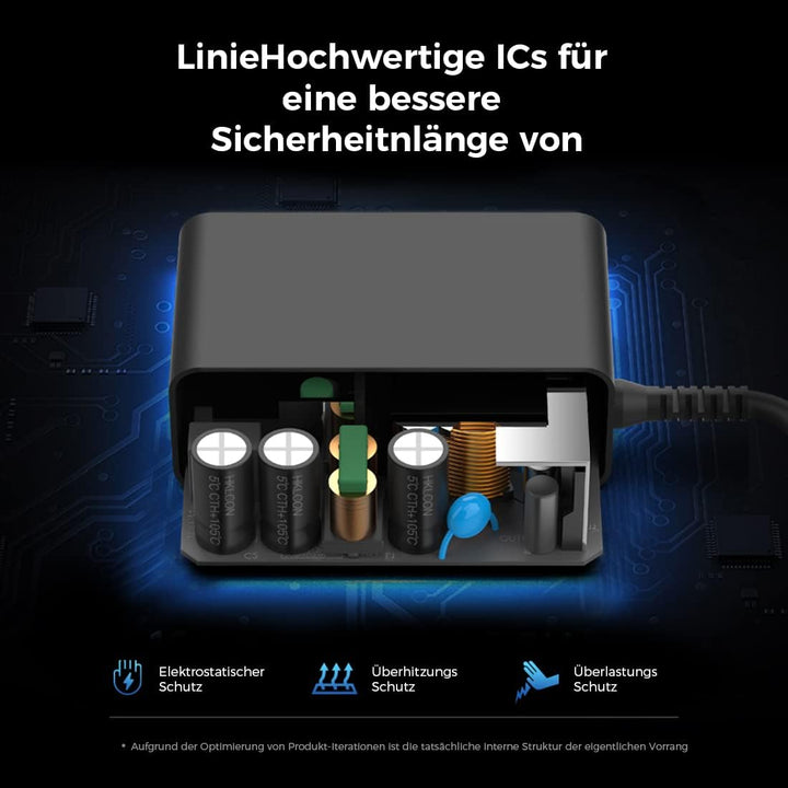 KFD Netzteil 24V Netzadapter Ladegerät für Philips HueGo LED HF12 HF18 HF24 SmartSleep Wake-up Light