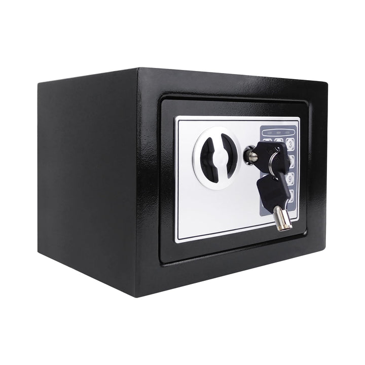 4,6L Mini Tresor Mit 2 Notschlüssel Home Office Safe Wandmontage, Kleiner Tresor für Zuhause für Bar