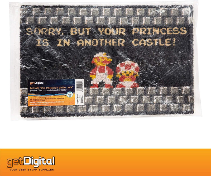 getDigital Fussmatte Your Princess is in Another Castle Türvorleger – Grossartiger Fan-Artikel als T