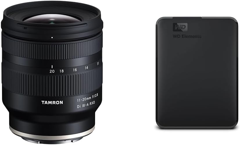 TAMRON B060 11-20mm F/2.8 Di III-A RXD, Objektiv für Sony E-Mount (APS-C), Schwarz, Weitwinkel & WD