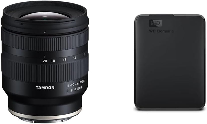 TAMRON B060 11-20mm F/2.8 Di III-A RXD, Objektiv für Sony E-Mount (APS-C), Schwarz, Weitwinkel & WD