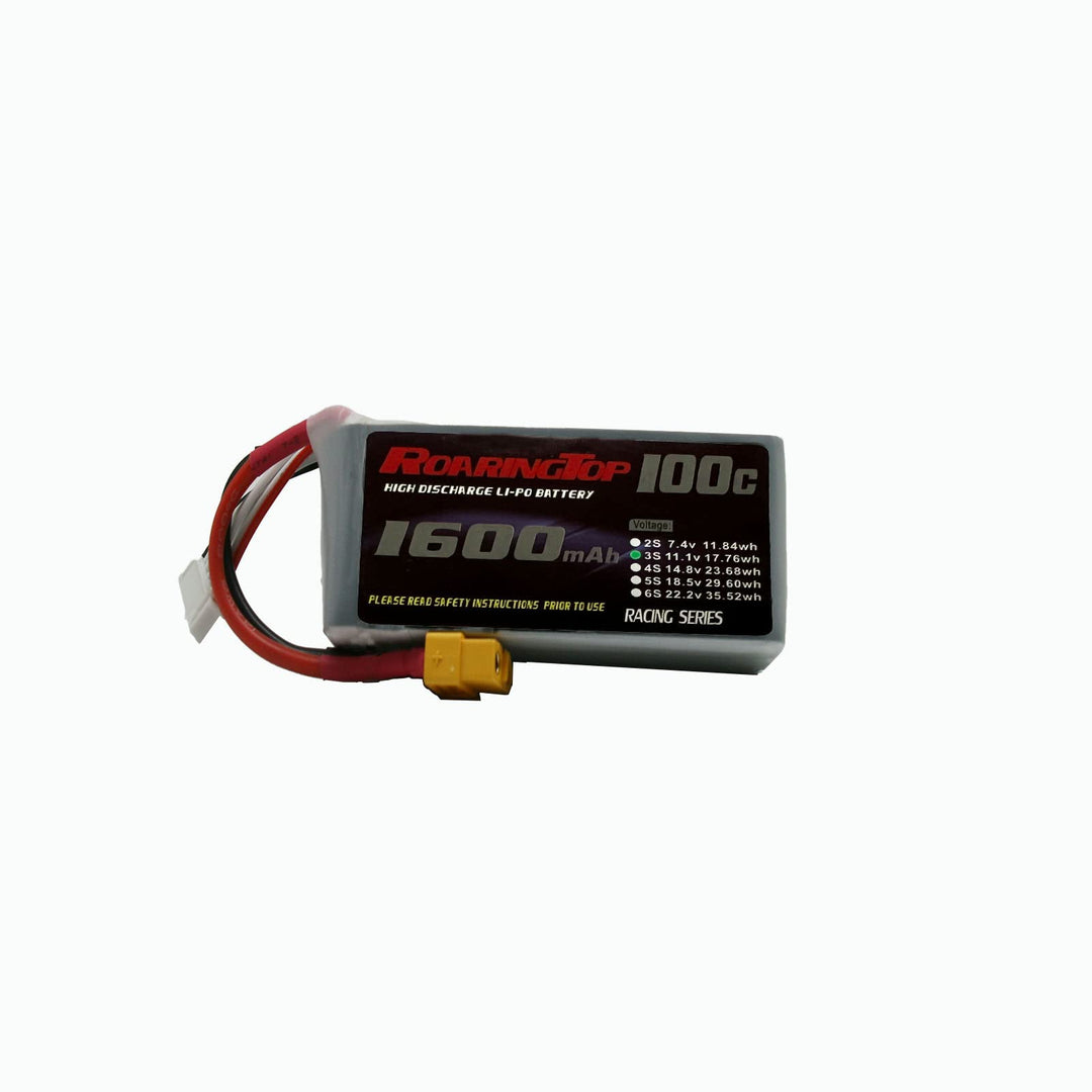 Roaring Top 1600mAh 100c 3s Lipo Battery Lipo Akku Anschluss für RC Auto 11.1v