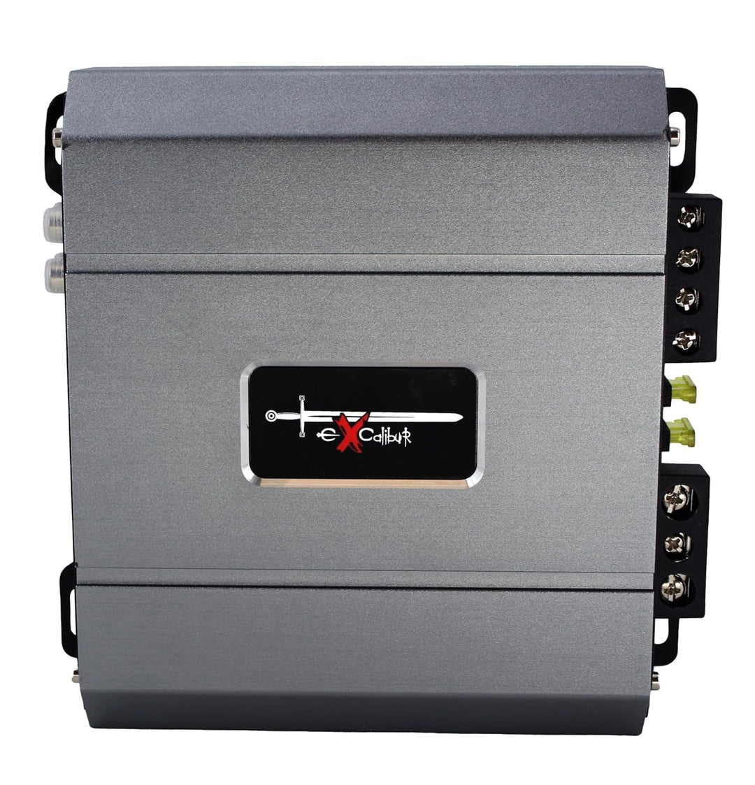 Excalibur X275.2 Auto Verstärker HiFi Stereo 2 Kanal 1300 Watt- Kfz Mini Verstärker Mit 2 x 650 Watt