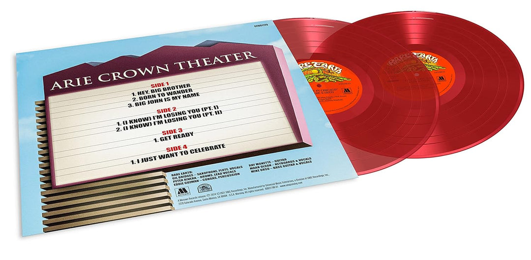 Live in Chicago, Vinyl