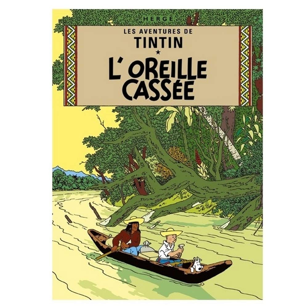 Poster Moulinsart Tintin Album: The Broken Ear 22050 (70x50cm)