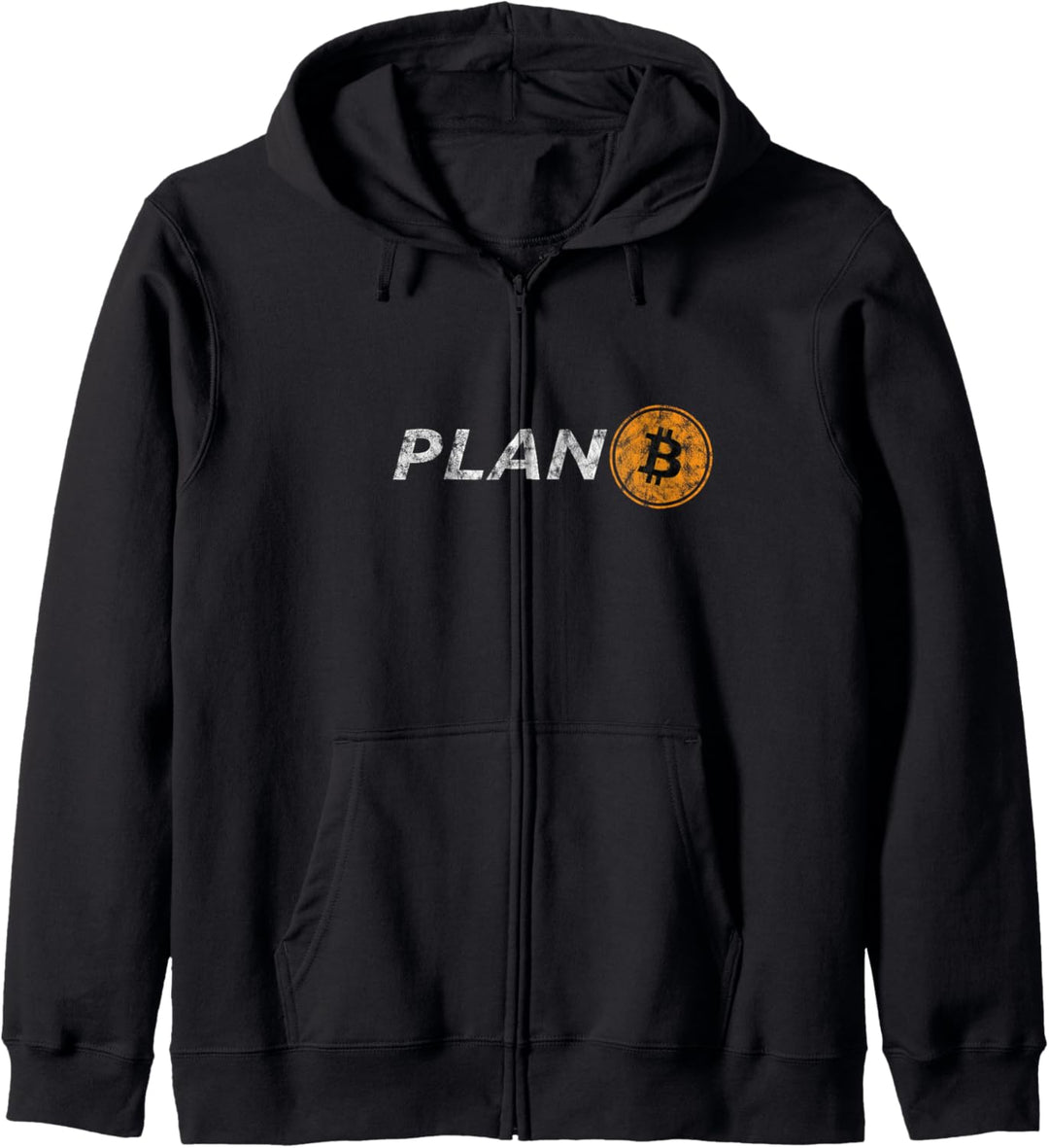 Bitcoin, Plan B, Logo, Hodl, Krypto, Moon, Symbol, Freiheit Kapuzenjacke