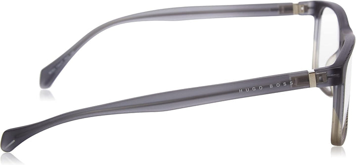 BOSS Herren Sonnenbrille Graues Braunes Muster, Graues Braunes Muster