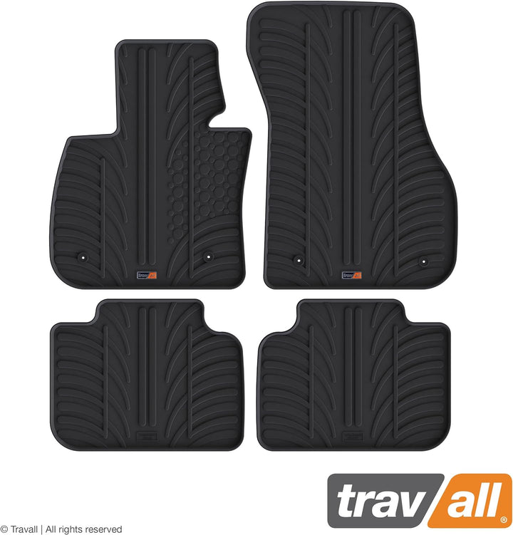 Travall Mats Gummifussmatten Kompatibel Mit BMW X1 F48 (Ab 2015) TRM1289 - Allwettermatten Nach Mass