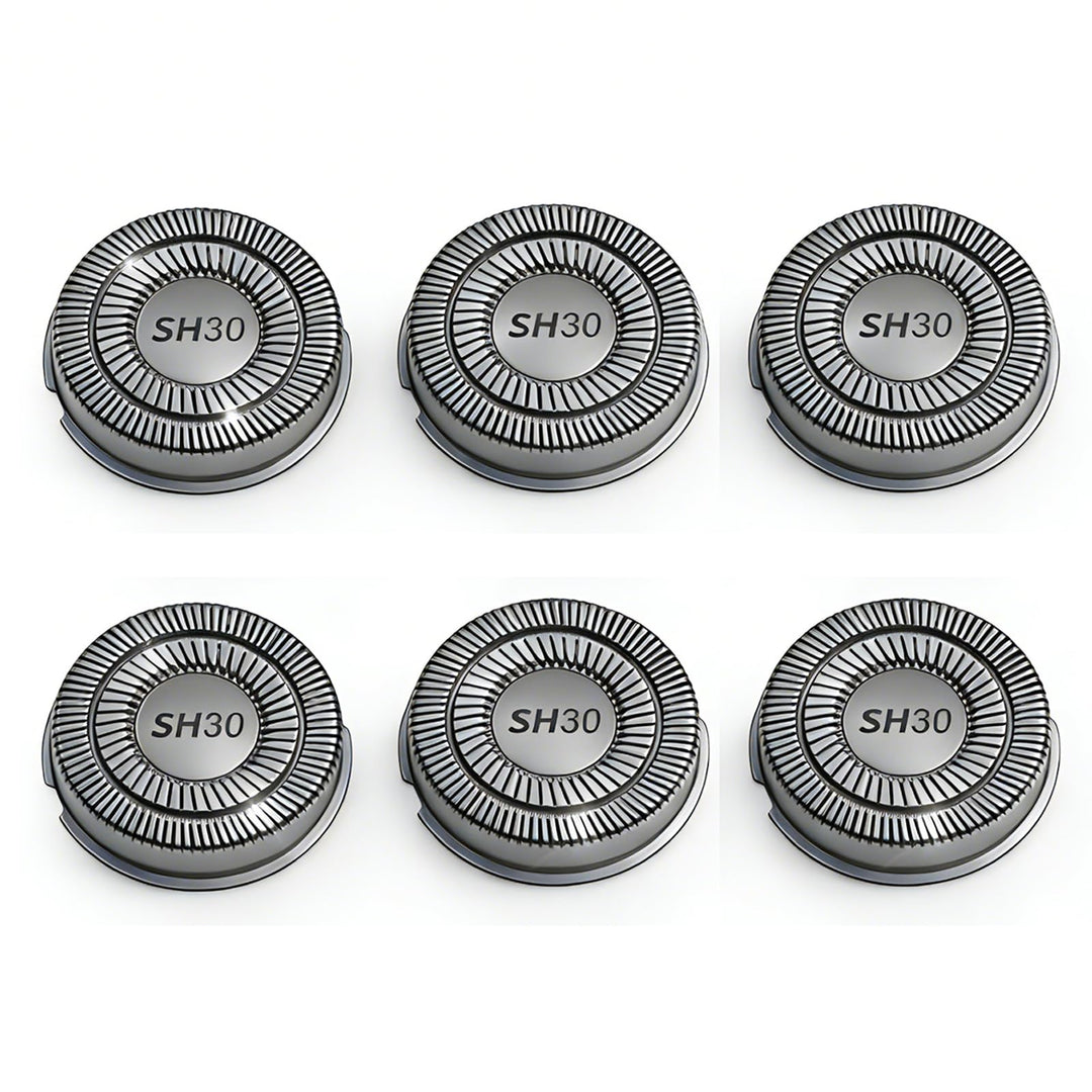 SH30 Ersatzköpfe im 6er-Pack, kompatibel mit Philips Norelco 1000, 2000, 3000 Serien – Verbesserung