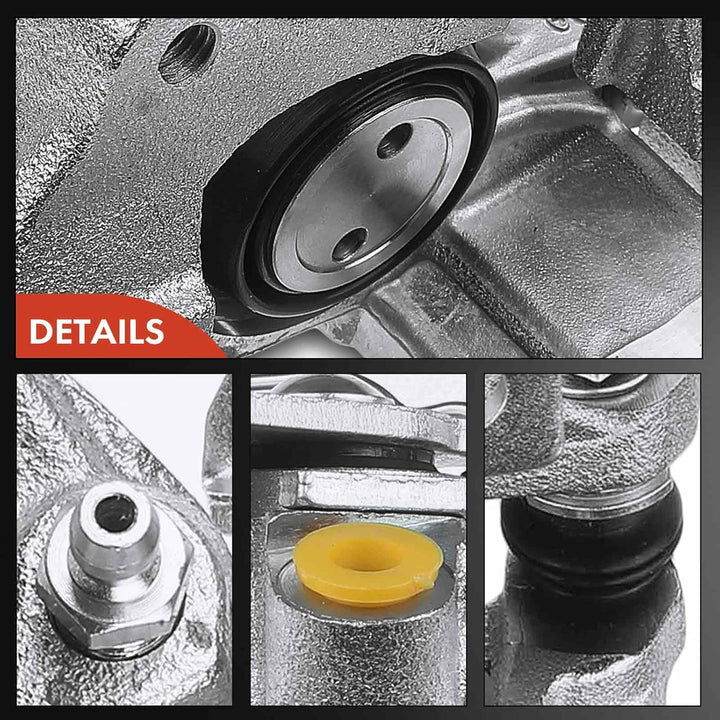 Frankberg Bremssattel Bremszange mit Träger Hinten Links Kompatibel mit Mondeo III Turnier BWY 1.8L-