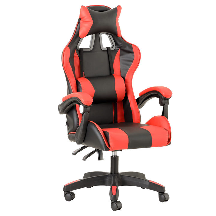 Baroni Home Gaming-Stuhl, ergonomischer Bürostuhl, gepolstert Gaming Sessel mit bequemer, Verstellba