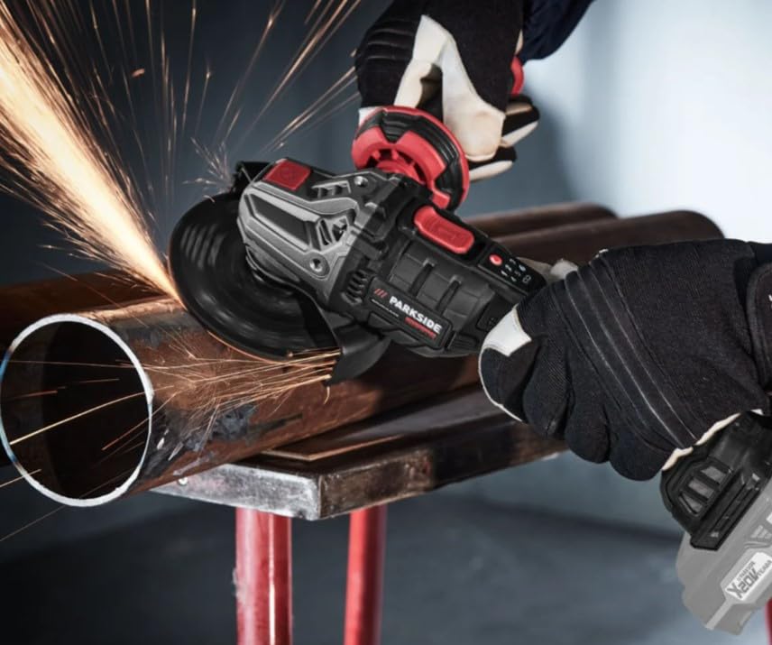 PARKSIDE Performance X20V PWSAP 20 Akku-Winkelschleifer (bürstenlos/brushless, ohne Akku, ohne Ladeg