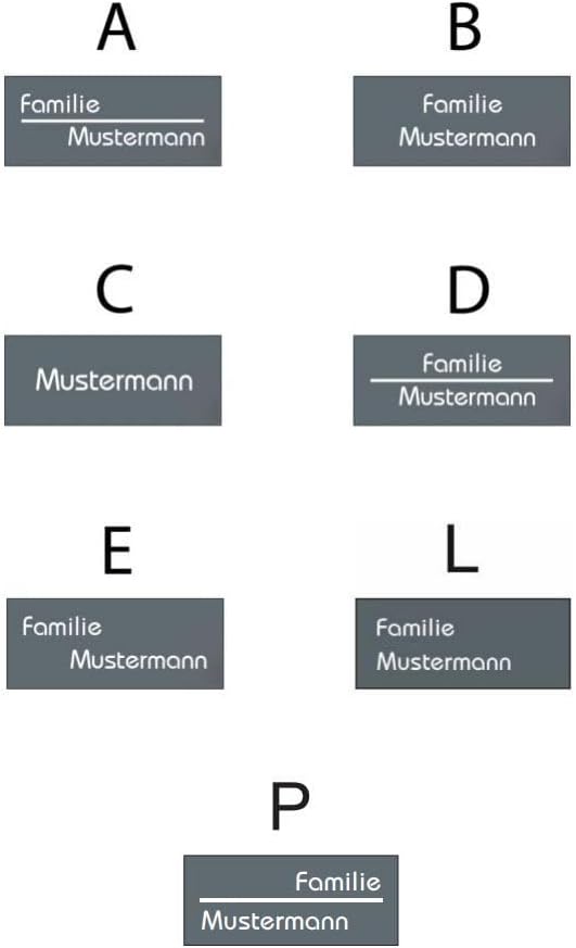 Metzler Funkklingel Edelstahl inkl. Gravur, Funk-Gong &amp; Batterien - Aufputz-Türklingel (1 Steckdosen