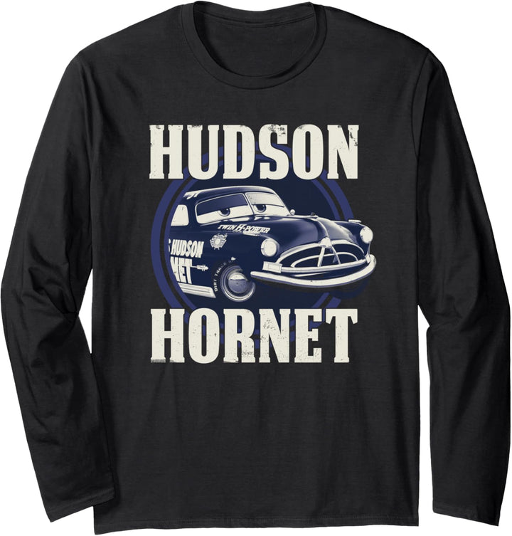 Disney Pixar Cars Hudson Hornet Portrait Langarmshirt