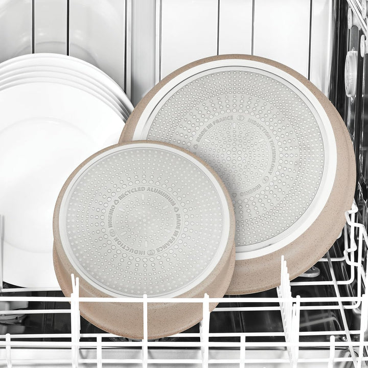 L7839043 Pfannen-Set, 24 und 28 cm, mit Griff, Ingenio Delight – für alle Herde + Induktion
