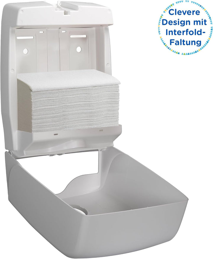 Kleenex Ultra grosse Papierhandtücher mit Interfold Faltung 6778 – 2-lagige Papiertücher mit V-Faltu