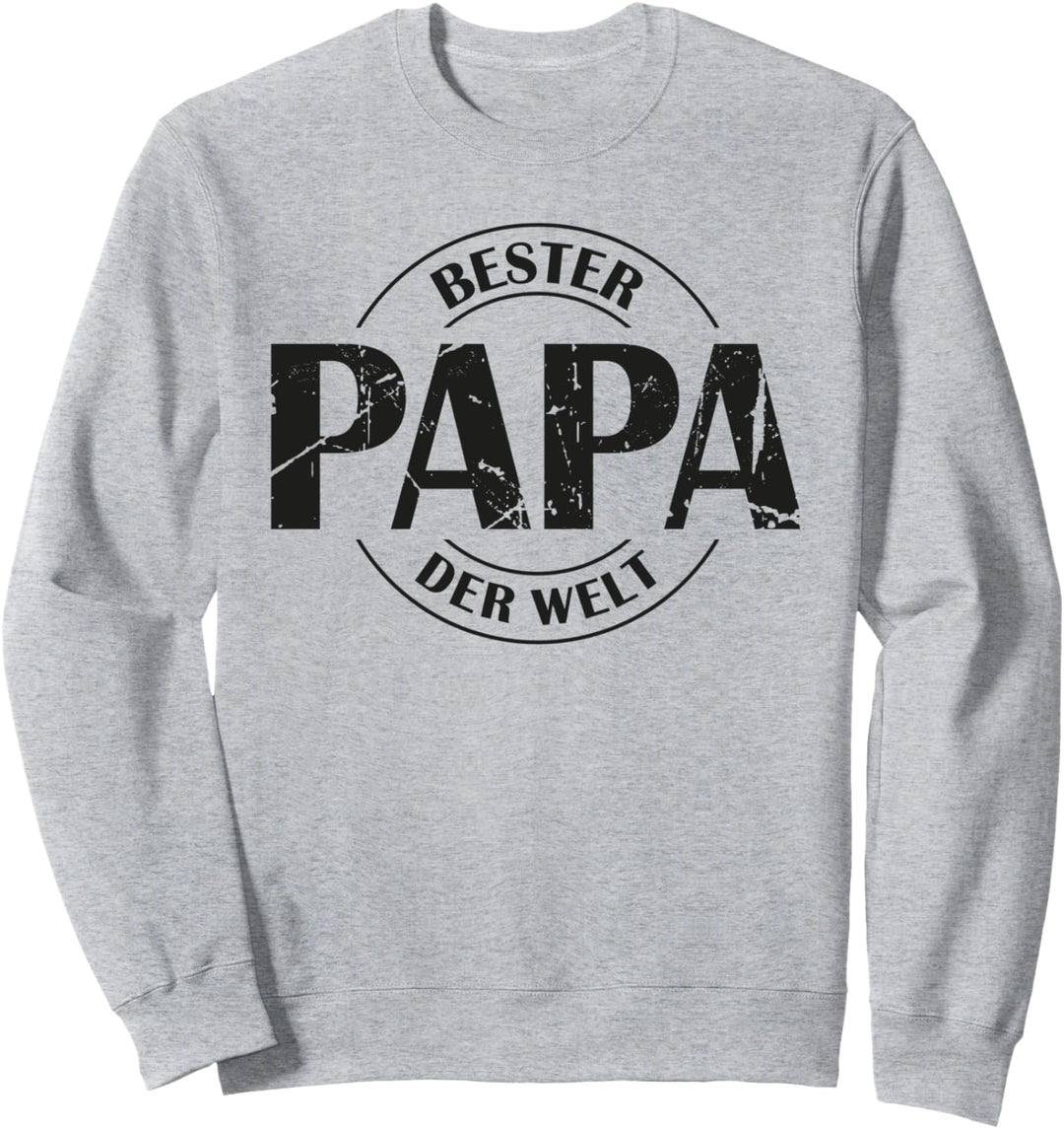 Bester Papa der Welt Vatertag Geschenk Fun Geburtstag Sweatshirt