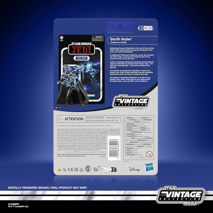 Star Wars The Vintage Collection Darth Vader (Emperor's Wrath), Action-Figur zum Sammeln Rückkehr de