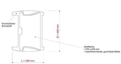 Fussstütze MAULsolid,