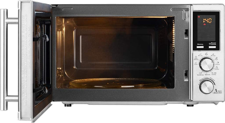 ECG Mikrowelle 700W MTD 2072 GSE, silbern