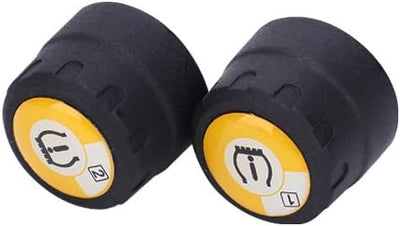 KSTE TPMS Reifendrucksensor, Motorrad TPMS BT Reifendruck-Temperaturüberwachungssystem for iOS/Andro