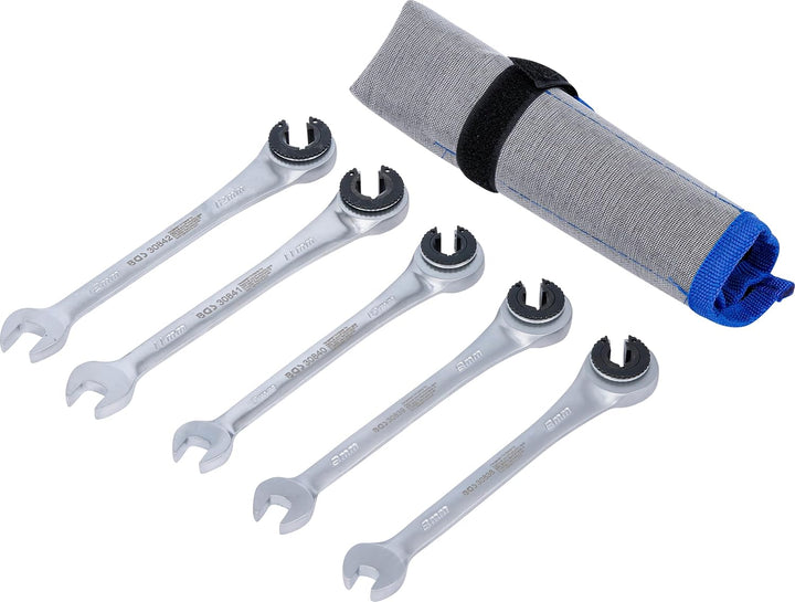 BGS 30836 | Ratschenring-Maulschlüssel-Satz | offen | 5-tlg.