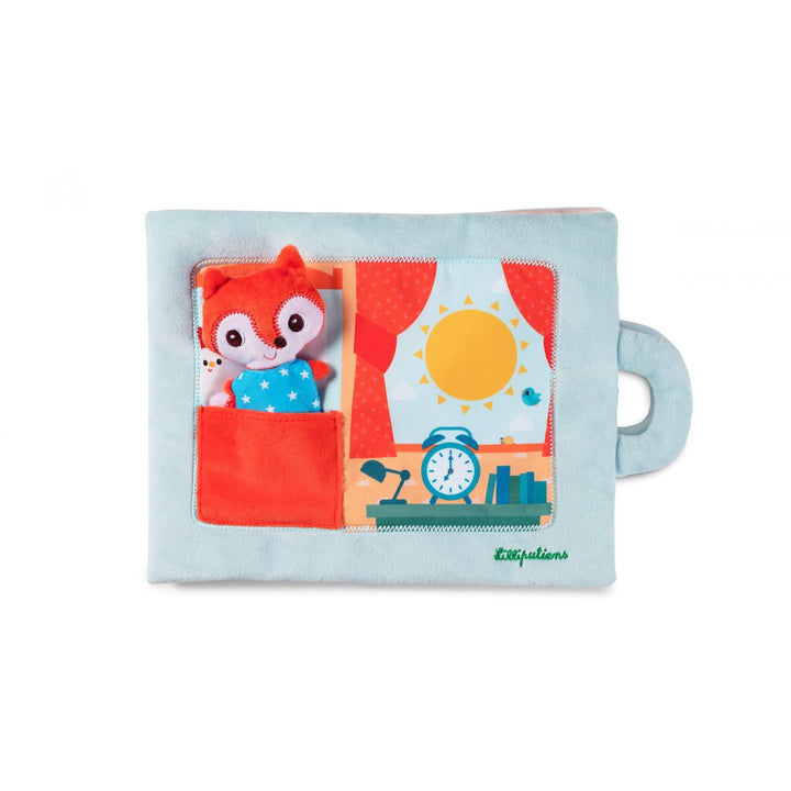 Janod 83270 Party Batman Goodmorning Little Fox-Aktivitätenbuch, weiss, Einheitsgrösse