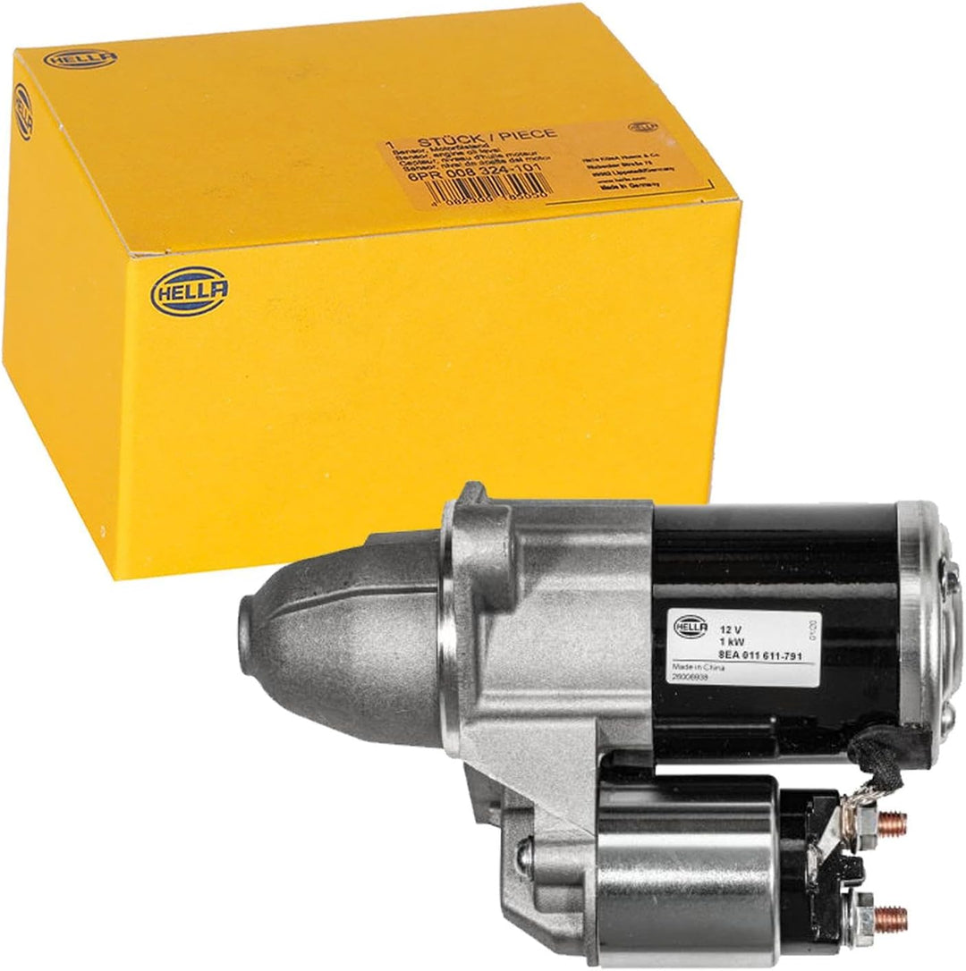 HELLA - Starter/Anlasser - 12V - 1kW - für u.a. Suzuki Swift IV (FZ, NZ) - 8EA 011 611-791