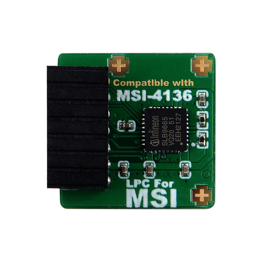 NewHail TPM2.0 Modul TPM LPC 14Pin Modul mit infineon SLB9665 für MSI Motherboard kompatibel mit TPM