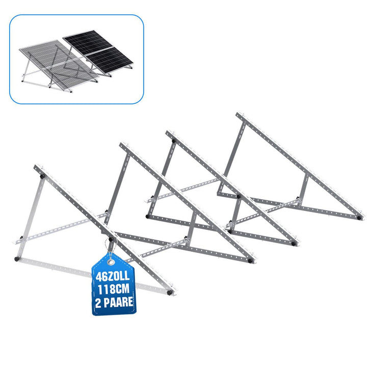 Verstärkte Stabilität Solarpanel Halterung Strukturell Verbessert Solarmodul Halterung Balkonkraftwe