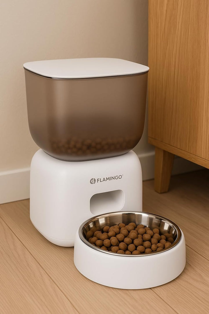 Futterautomat Katze - Futterautomat Hund - Futterautomat Katze Nassfutter - 3L Kapazität mit Timer u