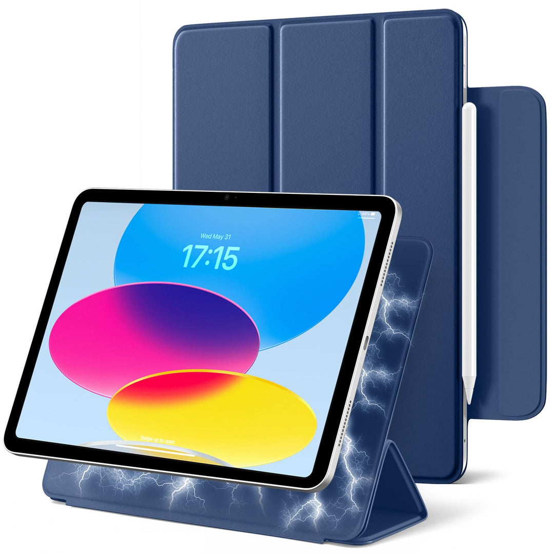 Maledan Magnetisch Hülle für iPad A16 11/10 Generation (2025 11 Zoll/ 2022 10.9 Zoll), Magnetbefesti