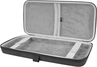 Geekria 75% - 80% Keyboard Case Hard Travel Case for 84 Keys Computer Wireless Portable Keyboard Com