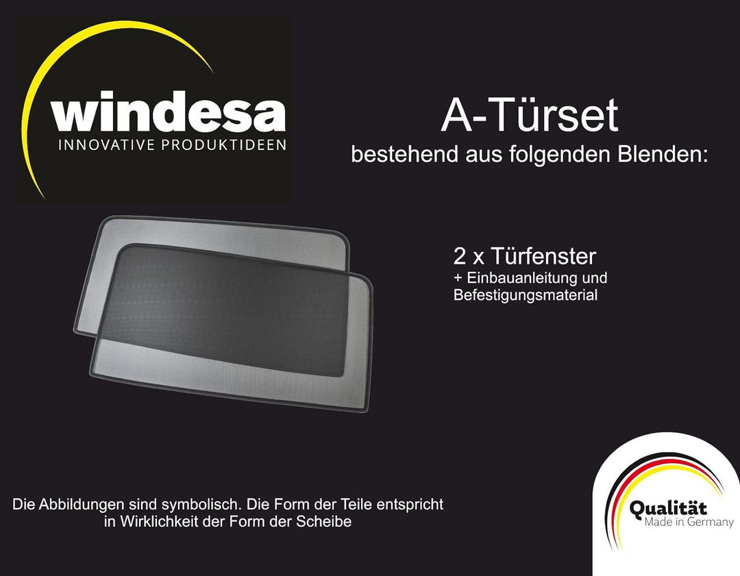 Sonniboy kompatibel mit Skoda Superb 4-türer 2008-2015 (nur Hecktüren)