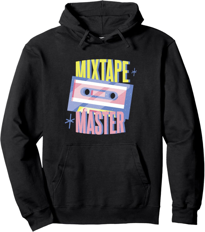 Retro Musik 80er Jahre Design, Kassette und "Mixtape Master" Pullover Hoodie