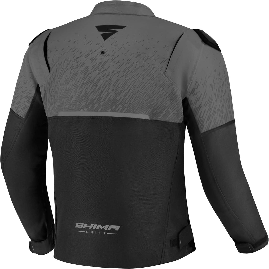 SHIMA DRIFT Motorradjacke Herren | Leichte, Atmungsaktive Sommer Mesh Motorcycle Stadt Textiljacke M